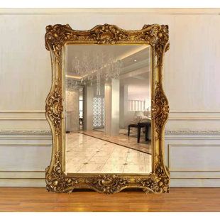 Full Length Mirror Wall, Yellow Home Decor, A&b Home, Ornate Mirror, Arch Mirror, Solid Wood Flooring, Wood Wall Mirror, Dressing Mirror, Length Mirror