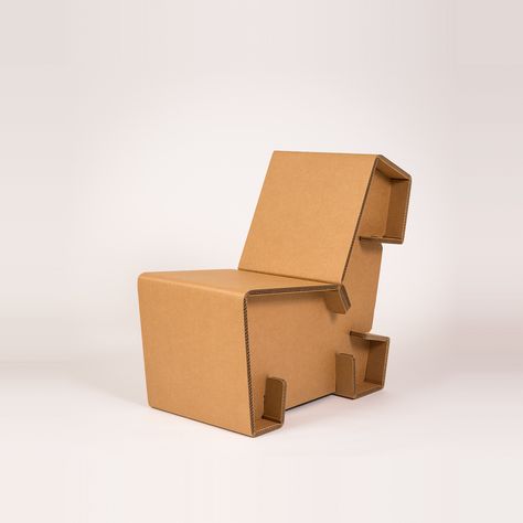 Cardboard Furniture Design, Cardboard Chair, Trade Show Design, Cardboard Box Crafts, Eco Friendly Furniture, Corrugated Paper, Craft Desk, Cardboard Art, Diy Cardboard Furniture