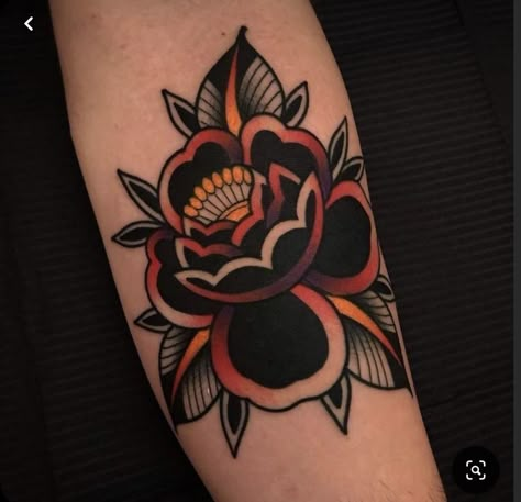 Traditional Tattoo Cover Up, Neo Tattoo, Traditional Tattoo Inspiration, Traditional Tattoo Flowers, Traditional Tattoo Sleeve, Elbow Tattoos, Floral Tattoo Sleeve, Tattoo Old School, Traditional Tattoos