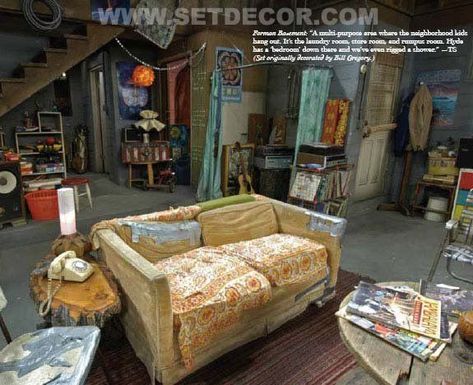 That 70s Show Basement, That 70s Show House, 70s Room, 1970s Aesthetic, 70 Show, 70s Show, Ugly Betty, Waverly Place, Shag Carpet