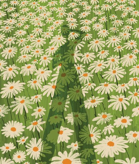 Daisy Field, Cocoppa Wallpaper, Garden Illustration, Summer Story, Definition Art, The Way He Looks, Everyday Moments, Print Wallpaper, I Wallpaper