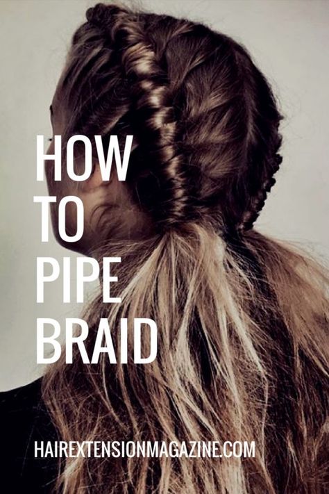 Pipe Braid, Hairstyle Natural Hair, Long Box Braids, Hair Cute, Athletic Hairstyles, Braid In Hair Extensions, Braid Hair, Hair Braid, Prom Hairstyles