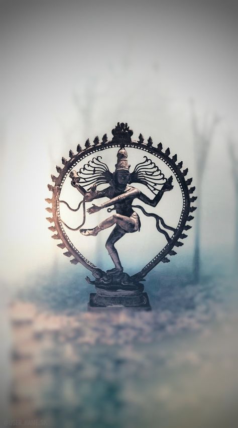 Shiva represents apocalypse and creation as he dances away the illusory world of Maya transforming it into power and enlightenment Natraj Wallpapers, Natraj Lord Shiva, Shiva Dance, Nataraja Shiva, Dance Wallpapers, Shiva Dancing, Shiva Nataraja, Dance Forms, Mahadev Hd Wallpaper