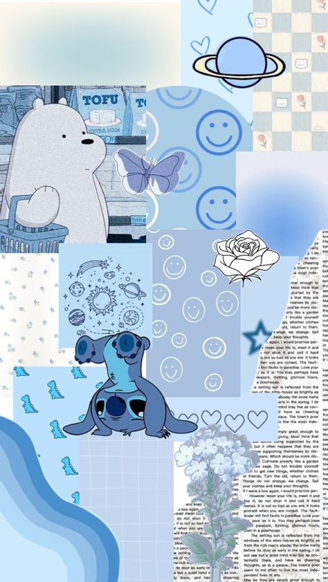 Phone Backgrounds Funny, Sparkly Iphone Wallpaper, Keyboard Themes Wallpaper, Koala Drawing, Lilo And Stitch Drawings, Phone Wallpaper Boho, Pretty Wallpapers Tumblr, Baby Blue Aesthetic, Stitch Drawing