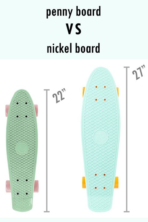 We took a deep dive into the world of the famous Penny and Nickel board. We compare and contrast the two as well as answer all your Penny board questions. #pennyboard #pennyboards #skating #skateboard #longboard #sk8 Penny Board Tricks, Penny Board Girl, Pennyboard Aesthetic, Penny Board Aesthetic, Penny Board Design, Nickel Board, Penny Boards, Skate Vibes, Penny Skateboard