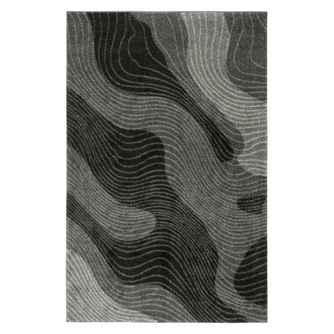 Have to have it. LR Resources The Rock HN80919 Rug $219 Grey Carpet Texture, Cool Carpet, Dark Grey Carpet, Dark Carpet, Complimentary Color Scheme, High Pile Rug, Carpet Texture, Dark Grey Rug, Abstract Pattern Design