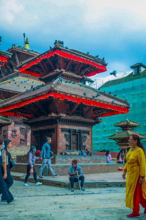 Mandir is a Nepali word to say Temple. -PHOTO CLICKED BY @gurutasbir Nepali Temple, Temple Photo, Galaxy Pictures, South Asia, Nepal, Temple, India, Travel, Quick Saves