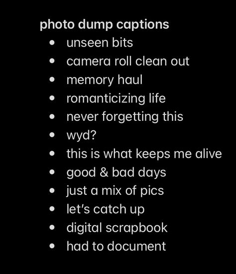 Dump Bio Instagram Ideas, Instagram Captions Living Best Life, March Dump Instagram Caption, Yearly Photo Dump Captions, Saying Goodbye Captions, Low Quality Captions, March Dump Captions For Instagram, Impromptu Plans Captions, Museum Ig Caption Ideas