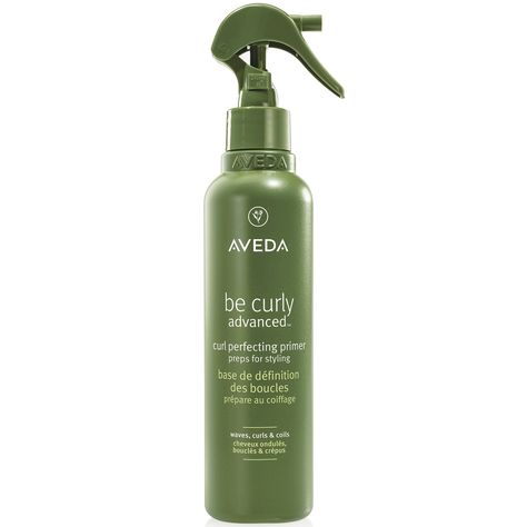 Discover Aveda’s multi-action Be Curly Advanced™ Curl Perfecting Primer spray, a detangling formula that defends from humidity-induced fly aways and the effects of heat for up to 24 hours.  The first step in your styling routine, the mist preps and protects the hair to encourage a visibly defined, smooth finish. Protein-derived peptides support a stronger-looking result, while the moisturising spray hydrates, conditions and enhances manageability to promote the effortless maintenance of curls, c Aveda Be Curly, Primer Spray, Curl Types, Spray Moisturizer, Bleach London, Bali Body, Grande Cosmetics, First Aid Beauty, Types Of Curls