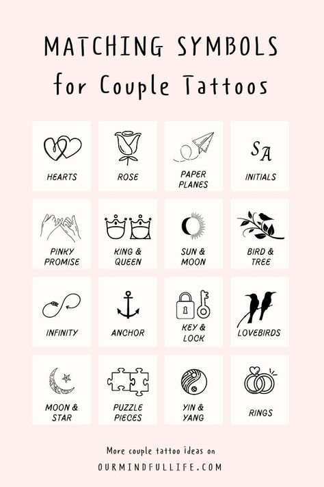 91 Matching Couple Tattoos With Meaning 2022 Simple Cute Couple Tattoos, Matching Tattoos For Relationships, Matching Tattoos Symbols, Small Tattoos For Partners, Tattoo With Partner, Tattoos For Girlfriend And Boyfriend, Partners Tattoo Couples, Matching Finger Tattoos Couples Marriage, Simple Unique Couple Tattoos