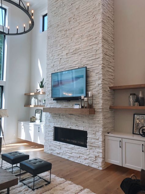 Wood Stoves Ideas, Pellet Stove Ideas, Cozy Living Room With Fireplace, Celebration Painting, Black Tile Fireplace, Modern Stone Fireplace, Black Brick Fireplace, White Stone Fireplaces, Black Mantle