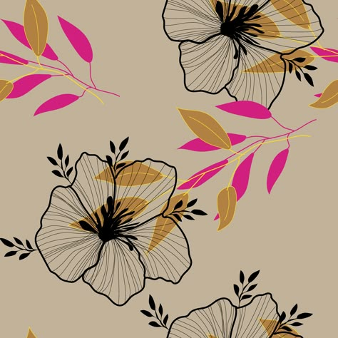 Allover Design, Designer Prints, Design Texture, Textile Prints Design, Pattern Design Inspiration, All Over Pattern, Flower Art Images, Kurti Design, Prints Design