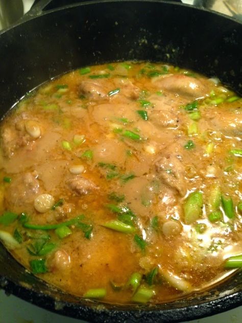 RouxBDoo's Cajun and Creole Food Blog: Cajun Stewed Chicken Creole Stew, Cajun Chicken Stew, South Louisiana Recipes, Cajun Meals, Cajun Recipes Louisiana, Cajun Recipes Easy, Cajun Ninja, Chicken Casserole Recipes Healthy, Smothered Chicken Recipes