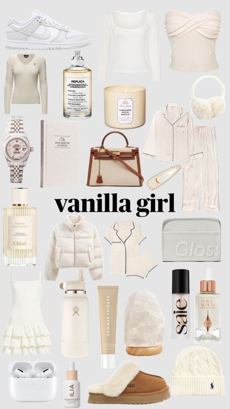 Aurora Fashion, Vanilla Perfume, Vanilla Girl, Feminine Hygiene, Cute Pajamas, Birthday List, Makeup Items, Birthday Wishlist, Black Aesthetic