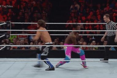 From any angle and by any name, this AJ Styles' move is a thing of beauty (GIF) - Cageside Seatsclockmenumore-arrow : Spin Kick, Wwe Gifs, Wrestling Moves, Wrestling Posters, Wrestling Videos, Forbes Magazine, A Thing Of Beauty, Bad Kids, Wrestling Superstars