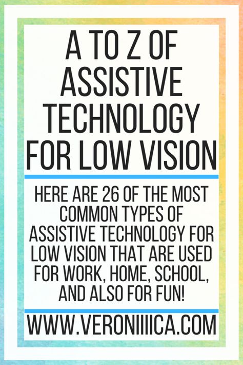 Vision Impaired Products, Assistive Technology In The Classroom, Low Tech Assistive Technology, Cortical Vision Impairment, Adaptive Devices, Low Vision Aids, Museum Ideas, White Cane, Adaptive Design