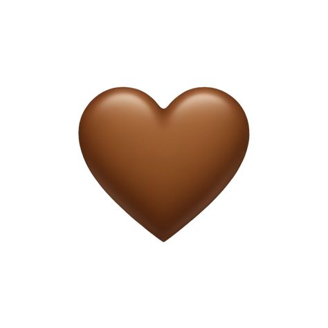 Brown Heart Emoji, Brown Emoji, Emojis Aesthetic, Emoji Cute, Pink Heart Emoji, All Emoji, Emoji Stickers Iphone, Ios Emoji, Whatsapp Sticker