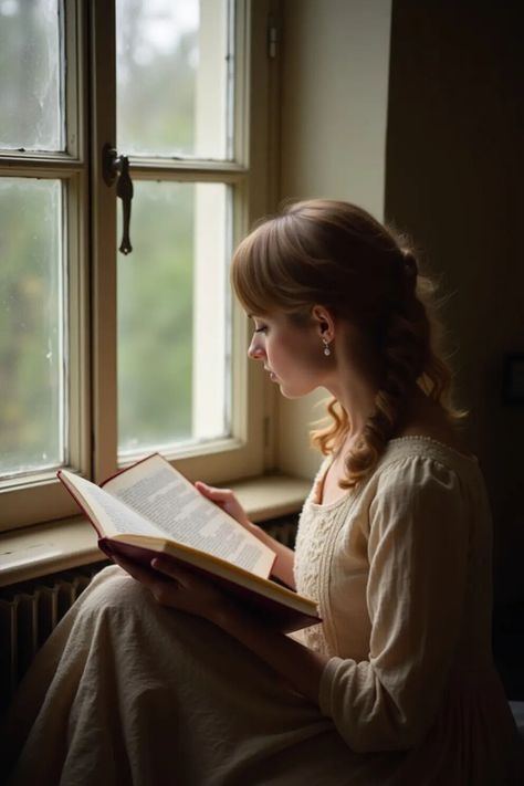 Embrace the slow living aesthetic with cozy reads by the window! ☕✨ Discover simple living tips that make every day feel like a fairytale. Whether it's sipping tea or daydreaming in your cottagecore sanctuary, this is the lifestyle we've been waiting for. 🌼 #CottageCore #CottagecoreLifestyle #SimpleLiving #CottagecoreAesthetic Little Women Asthetics, Cottagecore Essentials, Cozy Cottage Aesthetic, Soft Cottagecore Aesthetic, Slow Living Aesthetic, Cottagecore Lifestyle, Soft Cottagecore, Spring Cottagecore, Living Aesthetic