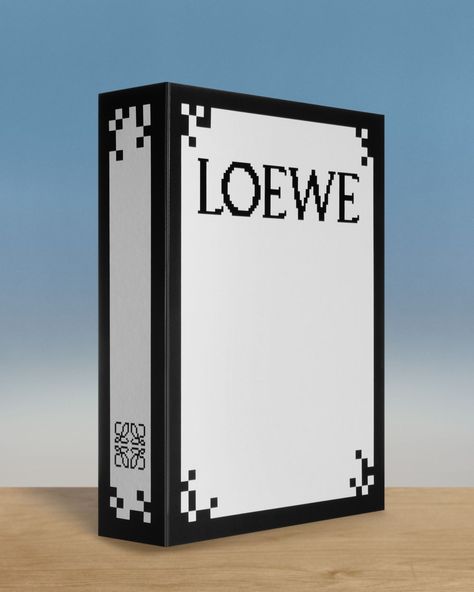 This Is Not A Glitch, LOEWE’s SS23 “Pixel” Packaging Just Dropped! Jonathan Anderson‘s LOEWE presented an 8-bit dream for Spring/Summer 2023’s womenswear showcase, and now the “Pixel” capsule is finally here. We find a “digital world decontextualized,” reimagining LOEWE staples in a pixelated fashion. #WindowsWear #VisualMerchandising #VM #RetailDesign #Merchandising #Visuals #StoreDisplay #WindowDisplay #LuxuryPackaging Pixel Packaging Design, Loewe Pixel, Loewe Packaging, Loewe Branding, Fashion Invitation, Deck Layout, Jonathan Anderson, Designer Brands Fashion, Clothing Packaging