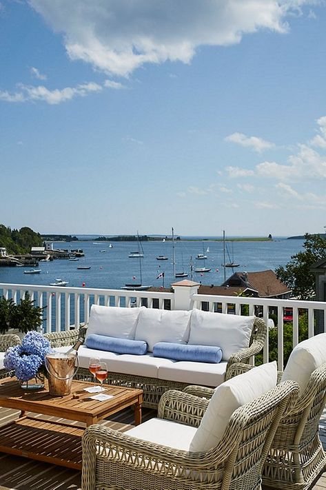 A Lovingly Restored Historic Cottage in Nova Scotia Waterfront Cottage, Seaside Cottage, Coastal Life, Dream Beach, Coastal Cottage, Coastal Homes, Outdoor Rooms, Architectural Elements, Nova Scotia