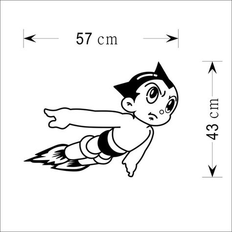 Astro Boy Tattoo, Astroboy Tattoo, Astro Boy Art, Eagle Wing Tattoos, Flying Robot, Small Dope Tattoos, Cartoon Tattoo Ideas, Pikachu Tattoo, Animated Shows