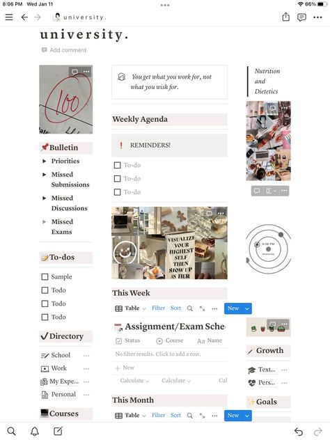 notion template ideas for students Notion For Students Aesthetic, Notion For University Students, Notion Template Ideas For University Students, Notion Student Aesthetic, Notion Dashboard Ideas For Students, Notion University Dashboard, Notion Academic Dashboard, Notion Study Page, Notion College Dashboard