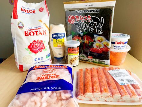 Baked Sushi Rice Recipe Crab, Sushi Bake Recipe Crab And Shrimp, Sushi Bake Shrimp And Crab, Sushi Crab Bake, Shrimp And Crab Sushi Bake, Sushi Bake With Shrimp, Imitated Crab Recipes Sushi Bake, Crab Sushi Bake Recipe Easy, Sushi Bake Recipe Hawaiian