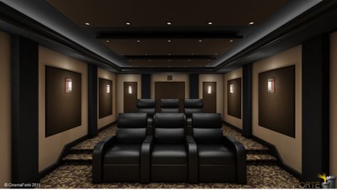 color scheme for basement Home Theatre Room Ideas, Theatre Rooms, Movie Rooms, Theatre Room Ideas, Basement Movie Room, Basement Home Theater, Home Theater Room Design, Theater Rooms, Theater Seats