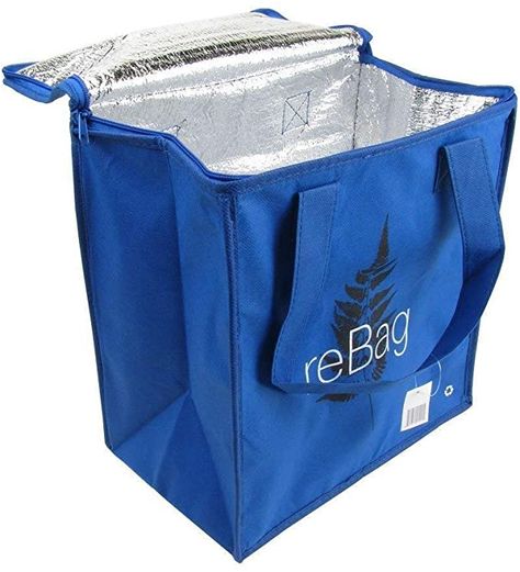 Amazon.com: 2 pack - Reusable Thermal Grocery Shopping Bags Hot and Cold cooler bag Insulated grocery bag ReBag, 70g Blue Non-Woven PP Foil Lined Flat Bottom Full Handle great gift bags : Industrial & Scientific Grocery Shopping Bags, Freezer Bags, Insulated Bag, Bow Bag, Insulated Bags, Zip Tote, Reusable Shopping Bags, Cooler Bag, Reusable Grocery Bags