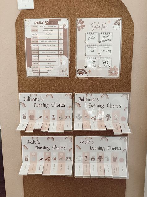 I don't have the Rights to this. I just wanted to save it. I found this post on www.Missjessicanicole.com. She does it so well of presenting a visual of add reminder of Daily Routine, Kids Schedules and their Chores. Thanks for the inspiration. Velcro Routine Chart, Visual Schedule For Adults, Montessori Daily Schedule, Diy Visual Schedule For Kids, Visual Chore Chart For Kids, Visual Organization Ideas, Kids Command Center, Visual Schedule For Home, Daily Chores For Kids