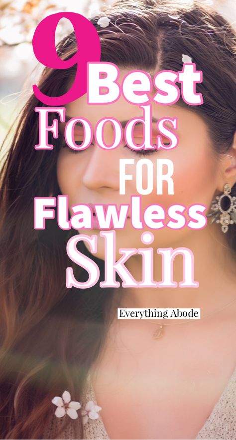 Health And Fitness Aesthetic, Foods For Clear Skin, Flawless Skin Care, Food For Glowing Skin, Diet Schedule, Aesthetic Health, Health Aesthetic, Foods For Healthy Skin, Tattoo Health