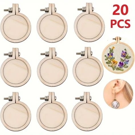 Just found this amazing item on AliExpress. Check it out! $2.41 | 10PCS Mini Embroidery Hoop Wooden Ring Round Crossing Stitch Hoops Frame Circle For DIY Pendant Embroidery Frame Craft Ornaments Pendant Embroidery, Mini Embroidery Hoop, Frame Circle, Craft Ornaments, Mini Embroidery, Cross Stitch Hoop, Embroidery Frame, Wooden Ring, Frame Crafts