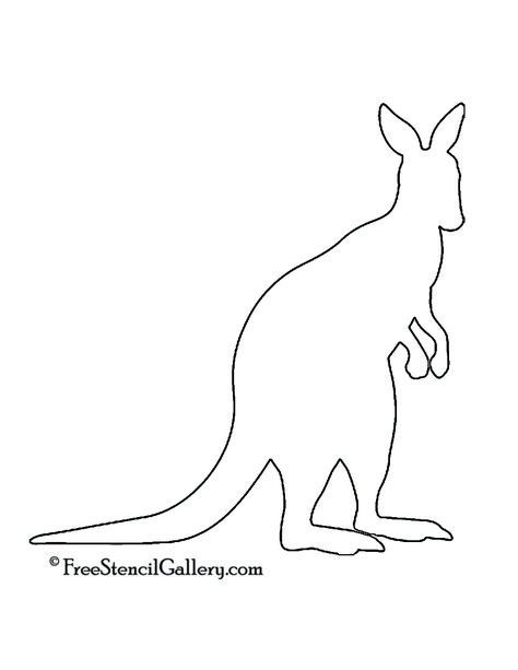 Kangaroo Silhouette Stencil Kangaroo Drawing, Aboriginal Art For Kids, Australia Crafts, Vogel Silhouette, Aboriginal Art Symbols, Animal Outline, Wolf Silhouette, Aboriginal Dot Painting, Dragon Silhouette