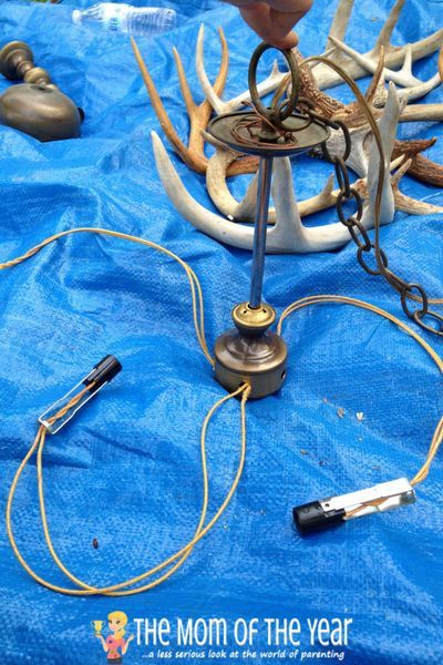 Deer Lamps, Antler Chandelier Diy, Diy Antler Chandelier, Diy Deer Antlers, Antler Light Fixtures, Diy Antler, Antler Display, Antler Lighting, Deer Hunting Decor