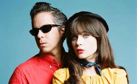 She And Him Zooey Deschanel Style, Harlem Shake, Columbia Records, Concert Series, Zooey Deschanel, She & Him, Latest Music, New Girl, New Album