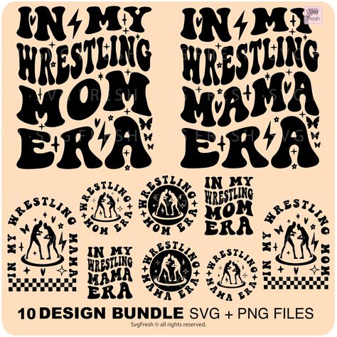 Wrestling Mom Shirts Ideas, Wrestling Mom Svg, Supernatural Background, Wrestling Svg, Wrestling Mom Shirts, Wrestling Mom, Free Svgs, Sport Shirts, Mom Era