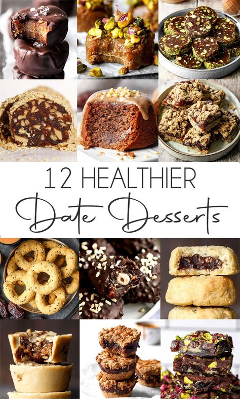 Date Recipes Recipes Using Medjool Dates, Recipes With Dates Snacks, Date Recipes Medjool, Medjool Date Recipes, Date Fruit Recipes, Desserts With Dates, Date Recipes Healthy, Recipes Healthy Breakfast, Breakfast Dessert Recipes