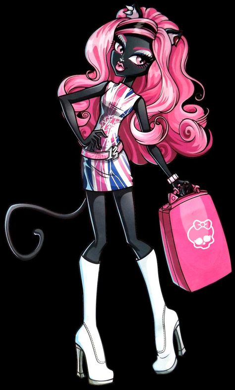 Monster High Pictures, Moster High, Catty Noir, Monster High Art, Monster High Characters, Beautiful Barbie Dolls, Celebrity Tattoos, Anime Dolls, Wedding Art