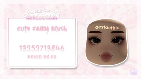 Berry Avenue Codes Popular Face, Cute Fairy Blush Code, Cute Fairy Blush Face Roblox Code, Cute Fairy Blush Roblox Code, Ed Wallpaper, Roblox Face, Roblox Hair, Iphone Wallpaper Cat, Bloxburg Decals Codes Wallpaper