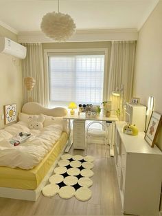 Aesthetic House Design, Yellow Room Decor, Barang Aesthetic, Architecture Room, Minimal Room, Bedroom Wall Decor Ideas, Kawaii Bedroom, Pastel Room Decor, Future Inspiration