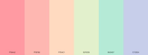 20 Hermosos Esquemas De Colores Pastel Para Tu Próximo Proyecto De Diseño – nosotros-los-diseñadores Color Pastel, Color Swatches, Color Scheme, Pastel, Rainbow, Color