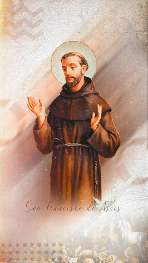 St Francis Assisi, Sao Francisco, Catholic Images, Francis Of Assisi, Jesus Is Life, Catholic Art, St Francis, Arctic Monkeys, Religious Art