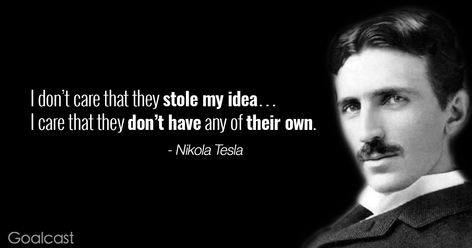 Tesla showed us that everything is possible and his legacy lives on to this day. Here are 25 Nikola Tesla quotes to discover the genius within. Nikola Tesla Quotes, Quotes Loyalty, Tesla Quotes, True Quotes About Life, Video Love, Video Motivation, Louise Hay, Life Quotes Love, Flirting Moves