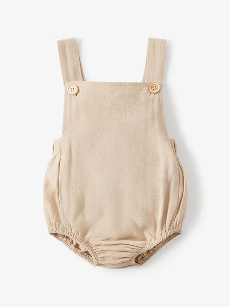 Patpat Cotton Solid Sleeveless Baby Overall Romper | Shop The Latest Trends | Temu Overall Romper, Cotton Baby Clothes, Baby Overall, Cotton Baby, Baby Romper, Color Light, White Cotton, Baby Clothes