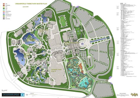 Park Site Development Plan, Amusement Park Plan, City Parks Design, Resort Hotel Design, Site Development Plan, Masterplan Architecture, Landscape Design Drawings, Development Plan, Park Landscape