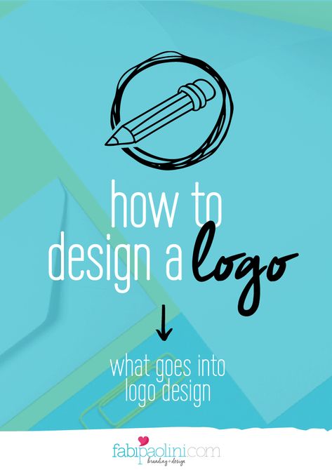 How to Design a Logo | Fabi Paolini | Branding + Design Bold Logo Design Inspiration, متحف فني, Foundation Logo, Etsy Logo, Font Love, Business Fonts, Logos Vintage, Website Building, Create Logo