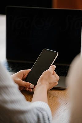 Phone On Table, Dew Drop Photography, Focus Work, Hand Holding Phone, Sitting At Table, Using Phone, Coffee Artwork, Social Media Digital Marketing, First Youtube Video Ideas