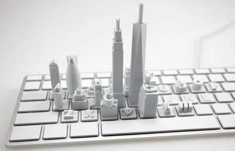 Virtual City, 3d Printing Art, Computer Art, 3d Artwork, Website Inspiration, City Buildings, Paper Sculpture, Architecture Model, Motion Design