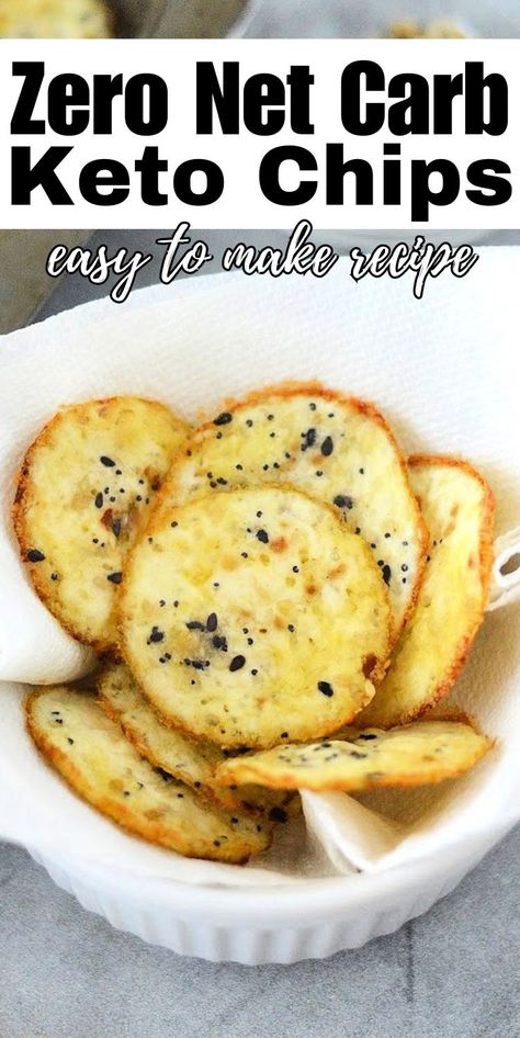 Zero Carb Crackers, Keto Potato Chips, Keto Recipes Clean, Keto Pizza Chips Recipe, Low Carb Pita Chips, Keto Cheese Snacks Low Carb, Diy Keto Chips, Ketosis Guide Recipes, Keto Parmesan Chips