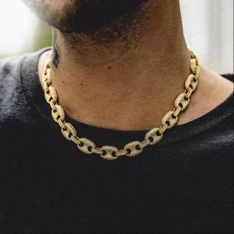 Choker Diamond, Gucci Necklace, Finger Bracelets, Choker Necklace Gold, Buy Gold Jewelry, Cz Bracelet, Gold Pendant Jewelry, Gold Chains For Men, Diamond Choker